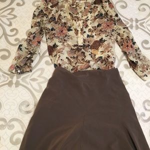 Vintage style a-line skirt